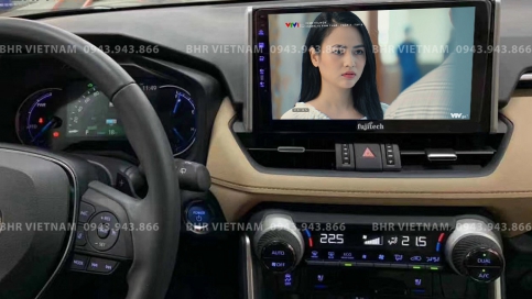 Màn hình DVD Android liền camera 360 Toyota Rav4 2019 - nay | Fujitech 360 